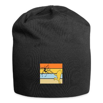 Joueurs de hockey sur gazon Hockey sur gazon - Bonnet en jersey - noir - Devant