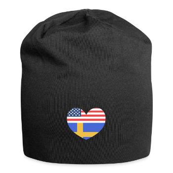 Sweden Swedish - Jersey Beanie - black - Front