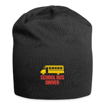 Schulbusfahrer Schulbus - Jersey-Beanie - Schwarz - Vorne
