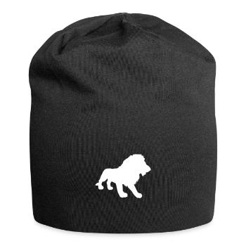 lion - Bonnet en jersey - noir - Devant