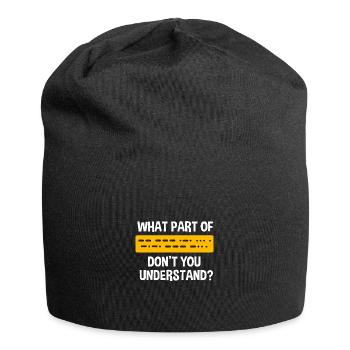 Amateur Radio Radio - Jersey Beanie - black - Front