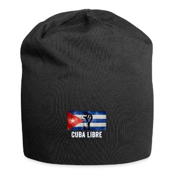 Patria Y Vida - Viva Cuba Libre SOS Cuba - Bonnet en jersey - noir - Devant