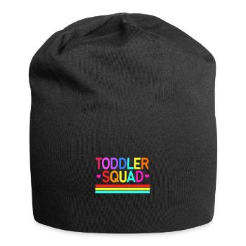 Kindergarten Erziehung Erzieher Erzieherin - Jersey-Beanie - Schwarz - Vorne