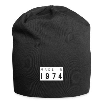 Créé en 1974 - Bonnet en jersey - noir - Devant