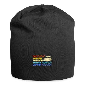 Pontoon Boat Boat Boats - Jersey Beanie - black - Front