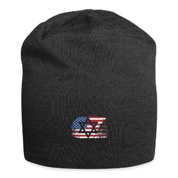 Chanukkah - Jersey-Beanie - Anthrazit - Vorne