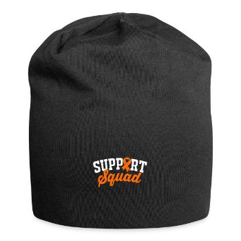 Leukämie Bewusstsein - Jersey-Beanie - Schwarz - Vorne