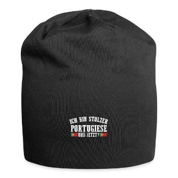 Portugal portugais - Bonnet en jersey - noir - Devant