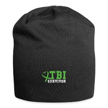 Traumatic brain injury - Jersey Beanie - black - Front