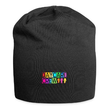 Kindertagesstätte Erziehung Erzieher Erzieherin - Jersey-Beanie - Schwarz - Vorne