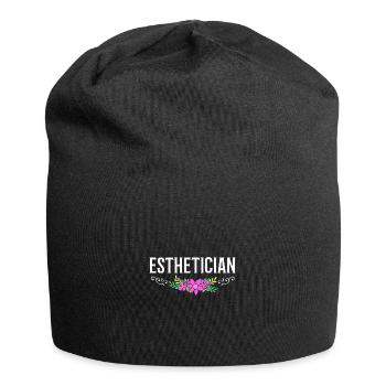 Esthéticien - Bonnet en jersey - noir - Devant