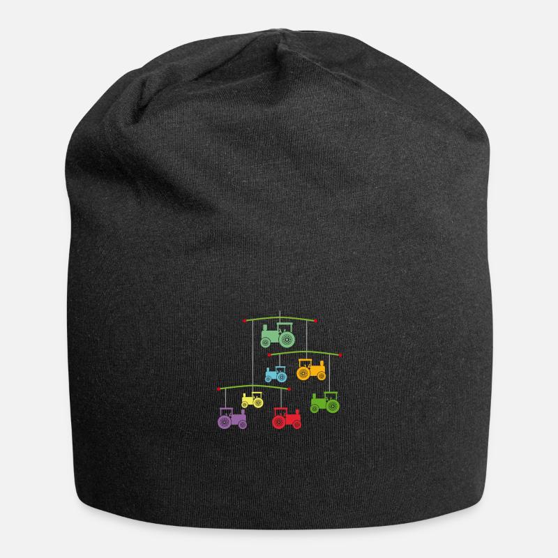 Traktor Mobilé - Jersey-Beanie - Schwarz
