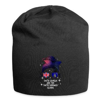 South Georgia and the South Sandwich Islands - Jersey Beanie - black - Front