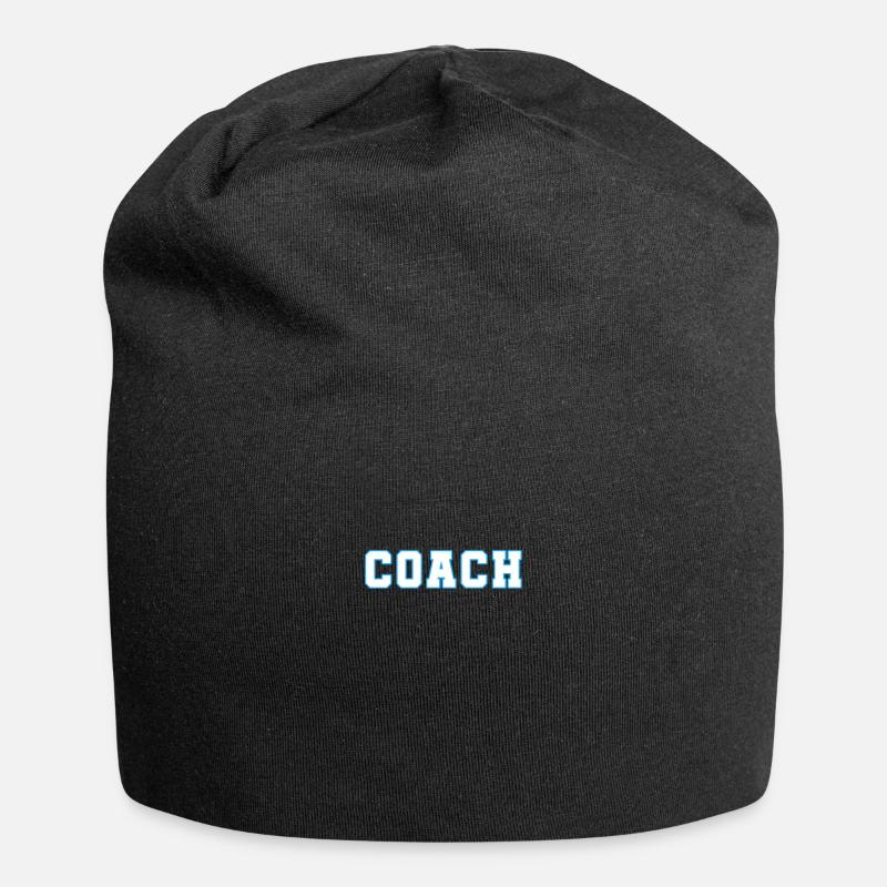 Coach - Jersey-Beanie - Schwarz