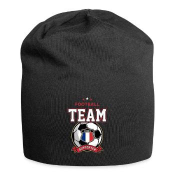 France - Jersey-Beanie - Schwarz - Vorne