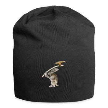 Killer Rabbit - Jersey-Beanie - Schwarz - Vorne