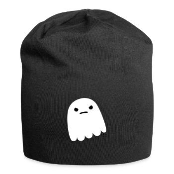 Sehr unglücklicher Geist (wütender Geist) - Jersey-Beanie - Schwarz - Vorne