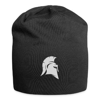 White Spartan gladiator helmet. Spartan - Jersey Beanie - black - Front