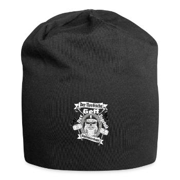 Nordischer Gott der Ungeduld Hammersbald - Jersey-Beanie - Schwarz - Vorne