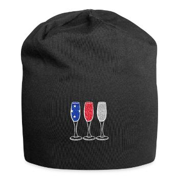 American - Jersey Beanie - black - Front
