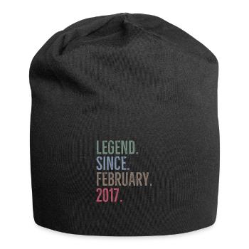 Legend Since February 2017 - Jersey Beanie - black - Front
