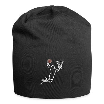 Basket ball player - Jersey Beanie - black - Front