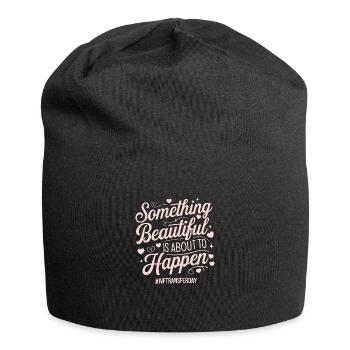 Hope on IVF Transfer Day - Jersey Beanie - black - Front
