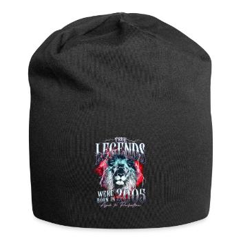 Legenden wurden 2005 geboren - Jersey-Beanie - Schwarz - Vorne