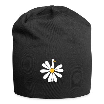 Daisies (b) - Jersey Beanie - black - Front