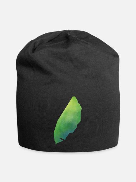 Texel - Jersey-Beanie - Schwarz