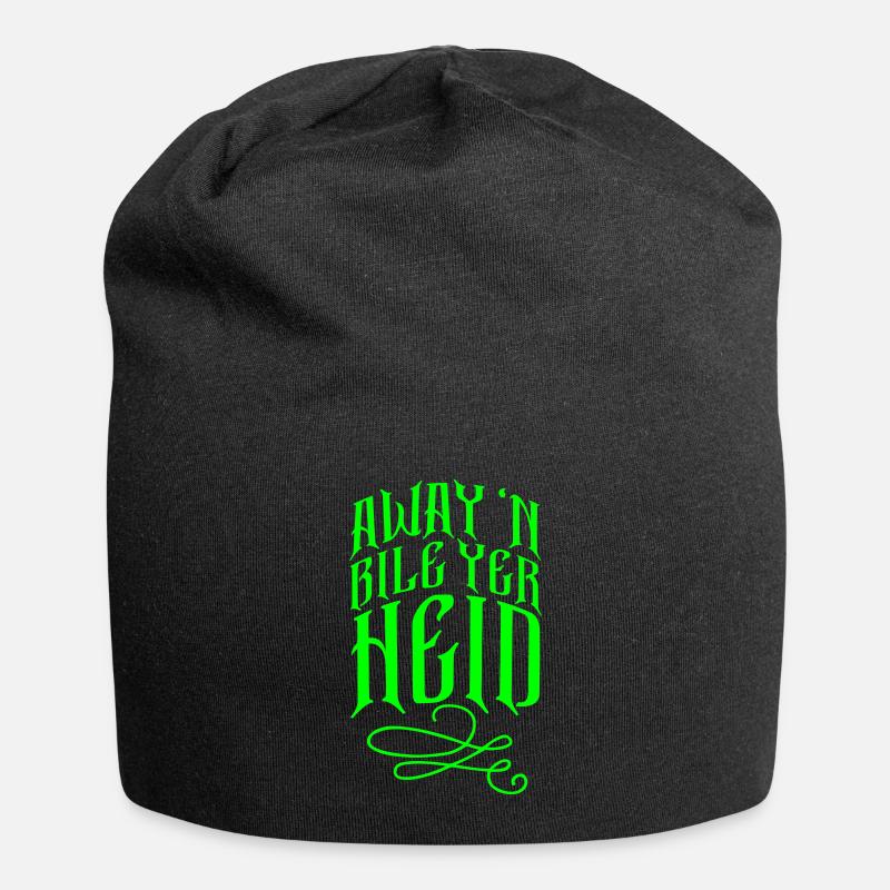 Away 'N Bile Yer Heid - Jersey Beanie - black