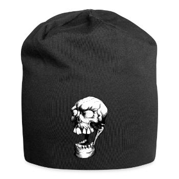 rire mort - Bonnet en jersey - noir - Devant