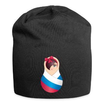 Matroschka Olga – Team Russia - Jersey-Beanie - Schwarz - Vorne