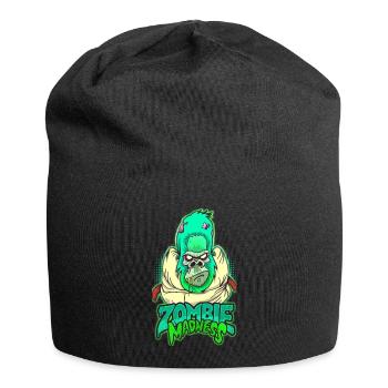 Zombie Gorilla - Bonnet en jersey - noir - Devant
