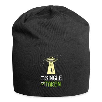 Un seul étranger pris lui offre sa drôle de Valentine - Bonnet en jersey - noir - Devant