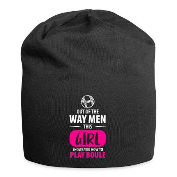 Pétanque Pétanque Pétanque Pétanque Femmes Femmes Filles - Bonnet en jersey - noir - Devant