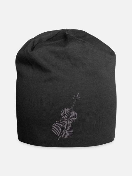 Musique classique Violoncelle - Bonnet en jersey - noir