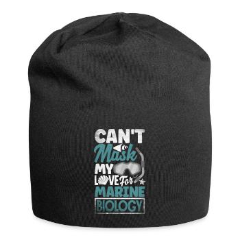 Marine Biology Marine Biologist Science Cant Mask - Jersey-Beanie - Schwarz - Vorne