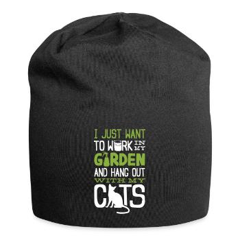 Horticulture Horticulturist Gardening - Jersey Beanie - black - Front