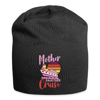 Kreuzfahrt - Jersey-Beanie - Schwarz - Vorne