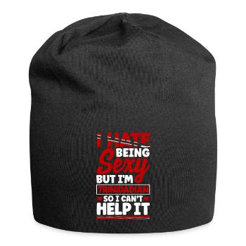 Trinidad and Tobago Flag Trinidadian Funny Quote - Jersey-Beanie - Schwarz - Vorne