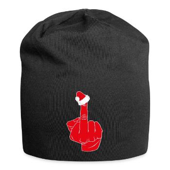 Christmas hypocrisy - Jersey Beanie - black - Front