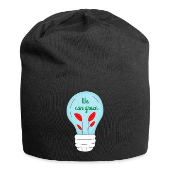 We can green - Jersey-Beanie - Schwarz - Vorne