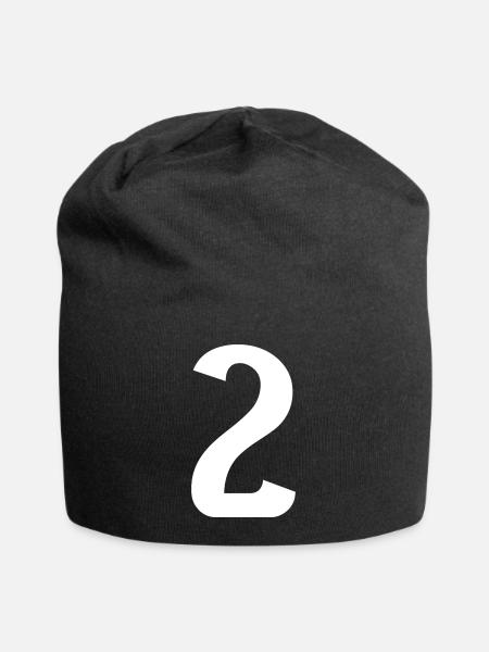 Meilleure vente Numéro 2 - Bonnet en jersey - noir