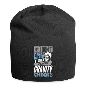 Snowmobile Riding Snowmobiling I Do Random - Jersey-Beanie - Schwarz - Vorne