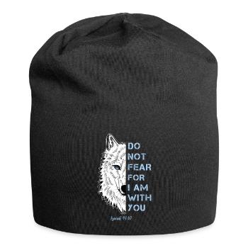 Religious quote - Jersey Beanie - black - Front