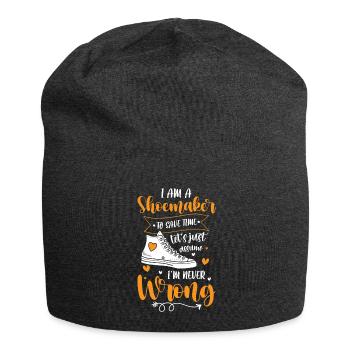 Schuster Job sole - Jersey Beanie - charcoal grey - Front