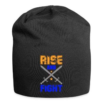Rise and Fight Sword Star Battle Rise - Jersey Beanie - black - Front