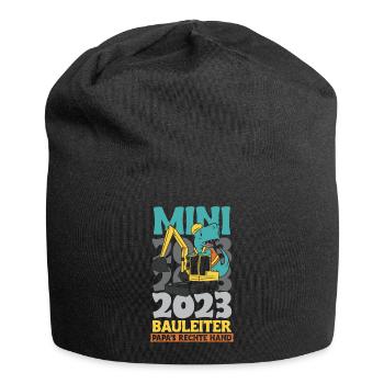 Bauleiter 2023 - Jersey-Beanie - Schwarz - Vorne