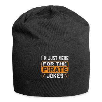 Amputierte Humorprothese -Chirurgie Amputation - Jersey-Beanie - Schwarz - Vorne